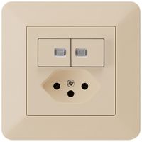 UP-Leuchtkombination 3/1P+A-R+T13 kallysto.trend beige 2 Linsen
