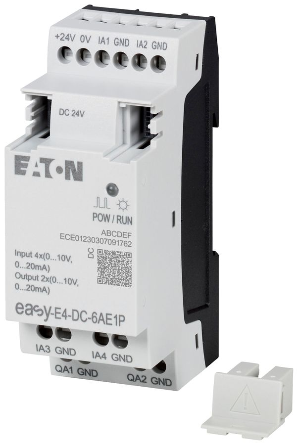 REG-Logikmodul Eaton EASY-E4-DC-6AE1P 20.4…28.8VDC 4×AI 2×AO