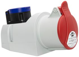 Prise AP Brennenstuhl 1×CEE32/5+1×T13 (IP55) IP44