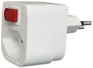 Fiche d'adaptation 10A a.interrupteur EN/HORS 1×T13 blanc