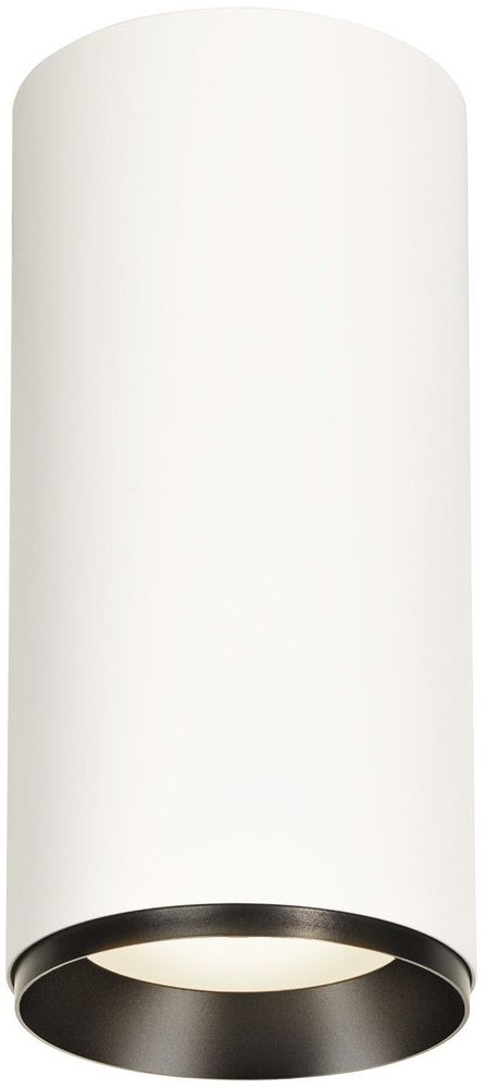 LED-Deckenleuchte SLV NUMINOS CL PHASE XL 36W 3800lm 4000K 24° weiss/schwarz