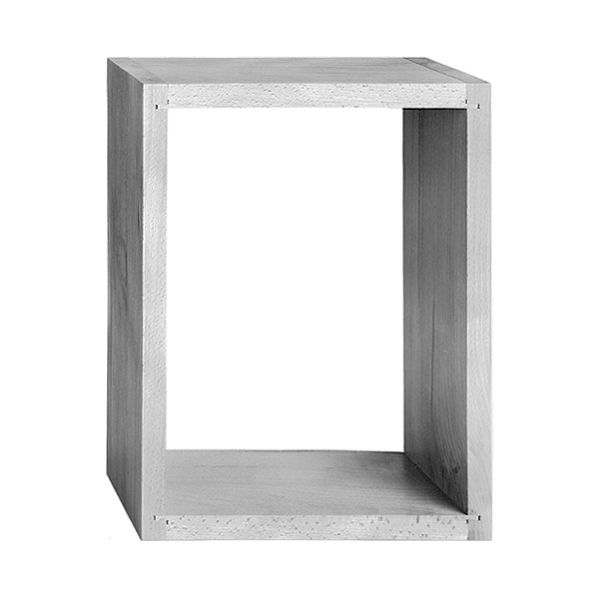 AP-Holzrahmen für FLF 1×6 Hartholz lackiert