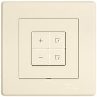 UP-Nebenstelle Dimmer EDIZIO.liv Wiser SNAPFIX® 1 Szene 4 Tasten cr