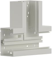 T-Stück tehalit BR 85×130mm, Oberteil 80mm, verkehrsweiss