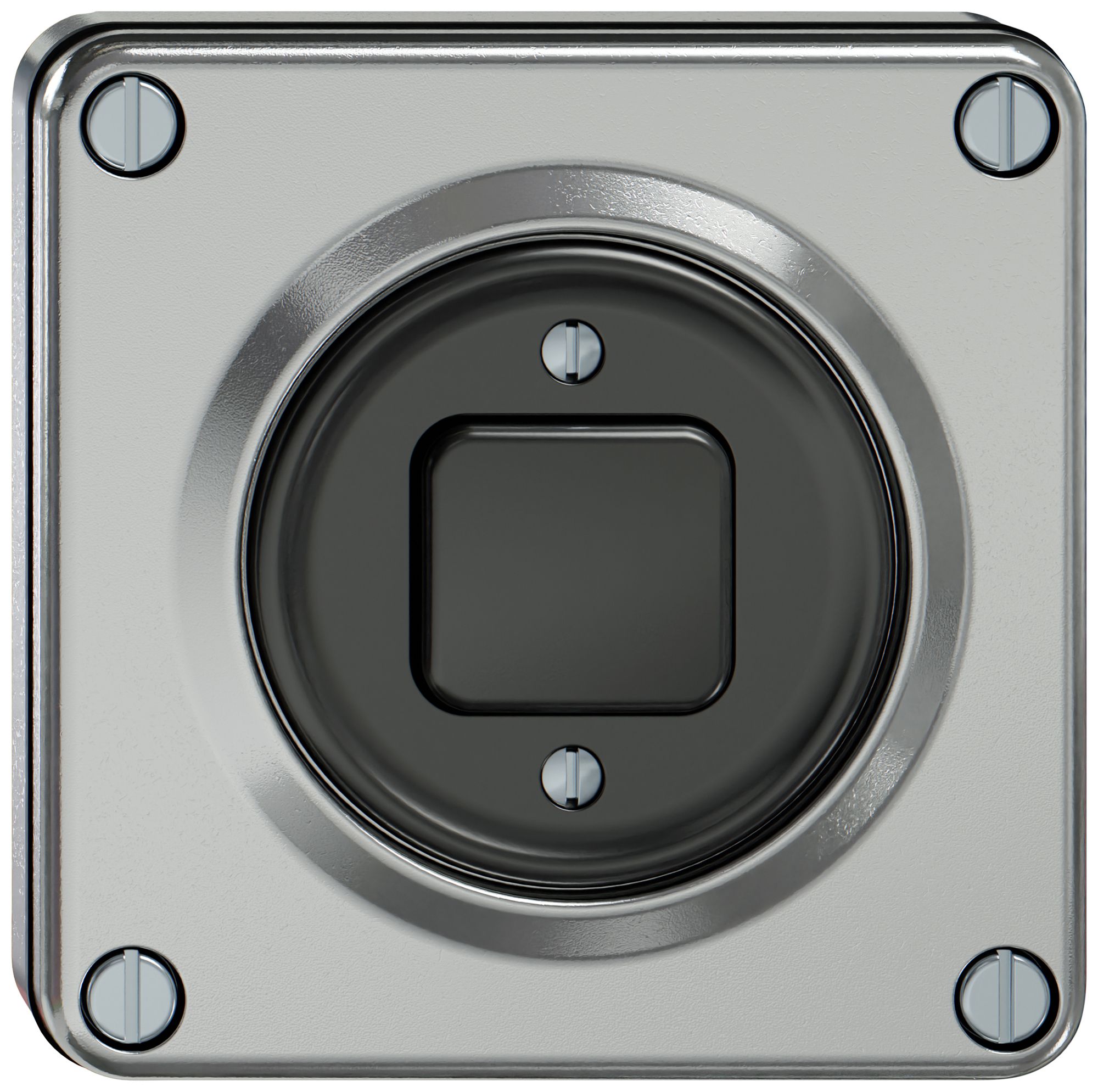 UP-Drucktaster ELEMENT 1P 1NC 1NO 16A 250V aluminium