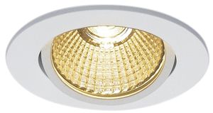 EB-LED-Deckenleuchte SLV NEW TRIA 68 ROUND 11W 800lm 2700K EB-Ø68mm weiss