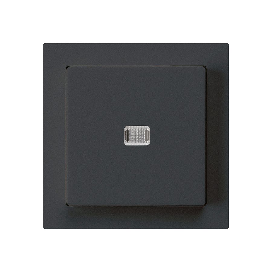 UP-Leuchtdruckschalter kallysto 6/1L schwarz