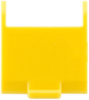 Staubschutzklappe Dätwyler für MS 1/8 Kat.6A Keystone, gelb