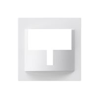 Frontset kallysto weiss 60×60mm für Bewegungsmelder