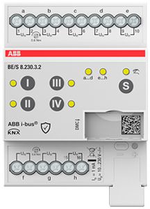 REG-Binäreingang KNX ABB BE/S8.230.3.2 8-Kanal 10…230V