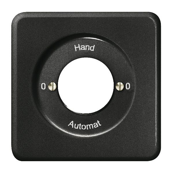 Kit frontal 0-Hand-0-Automat per interr. a chiave nero