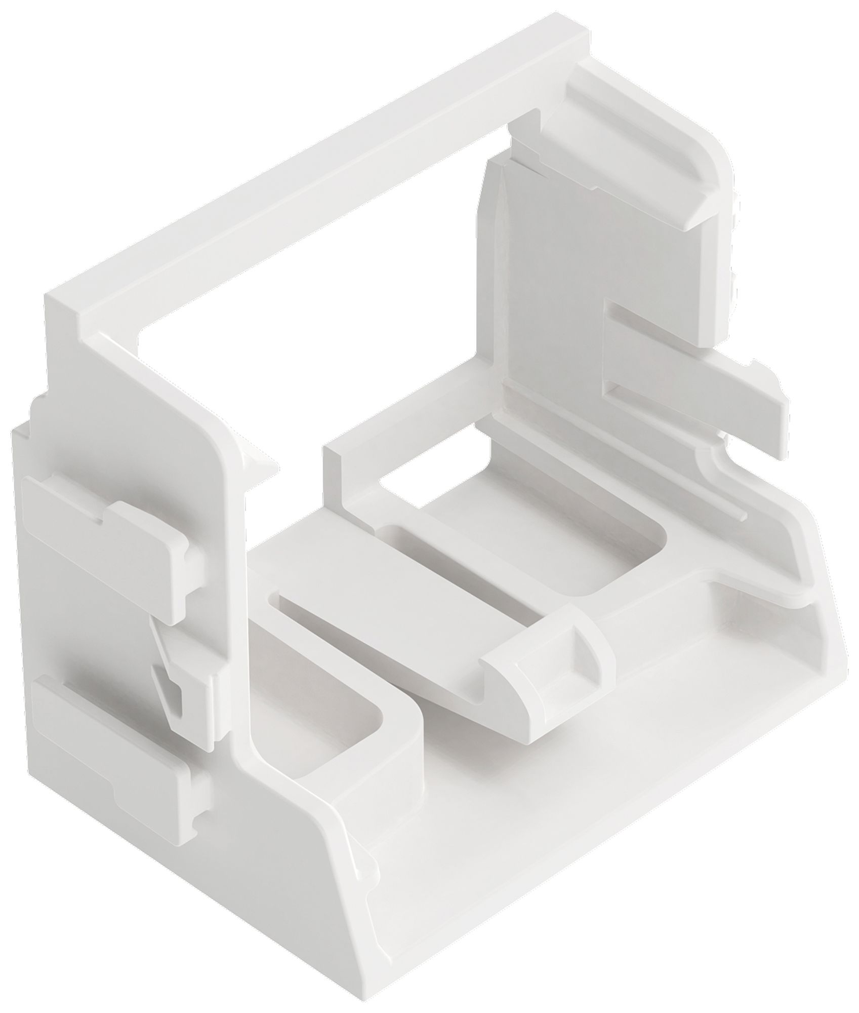 Adaptateur de fixation WAGO s.décharge de traction p.10×4mm² pied p.montage bc