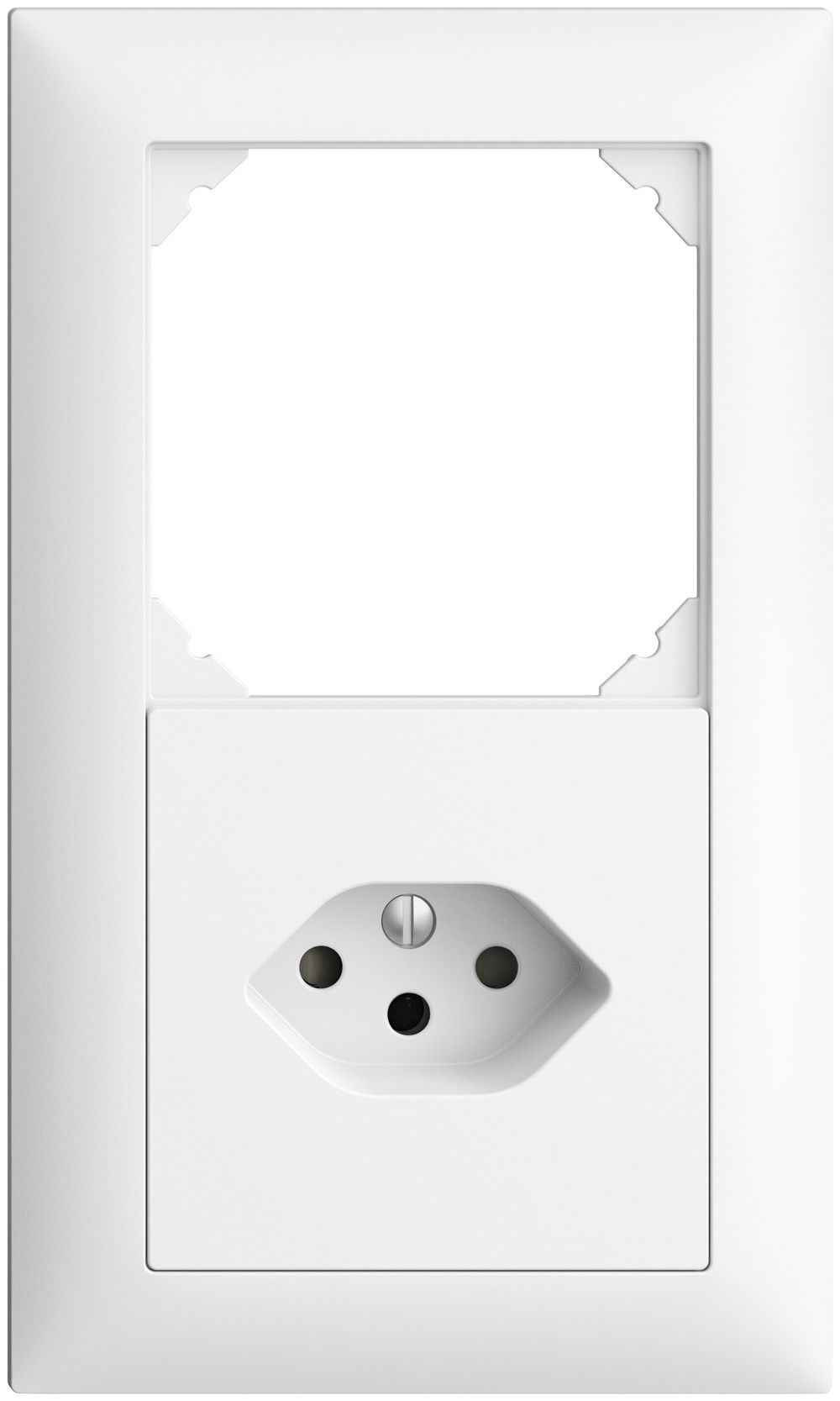 UP-Kombination leer+T13 EDIZIOdue weiss