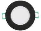 Zierring zu LED-Downlight Sylvania START SPOT Bezel Ø89mm schwarz 3Stk