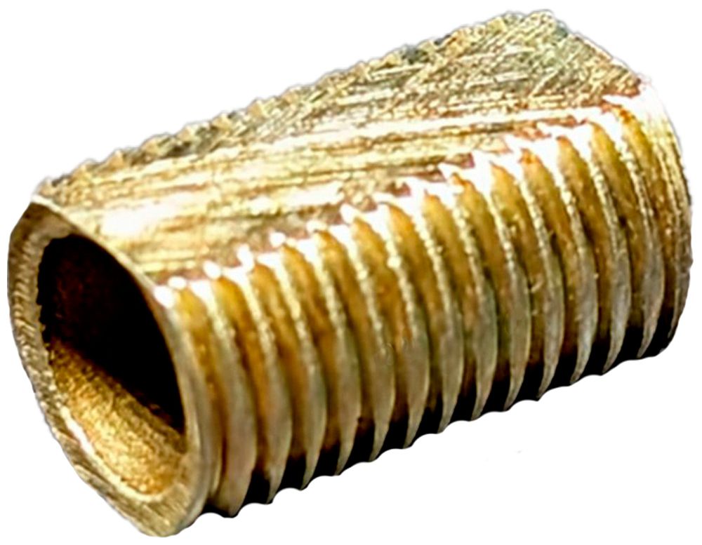 Gewinderohr Elektrogros M10×18mm Stahl galvanisch/elektrolytisch verzinkt