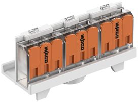 Fixation pour bornes Spelsberg pour Abox 025/040 pour bornes WAGO