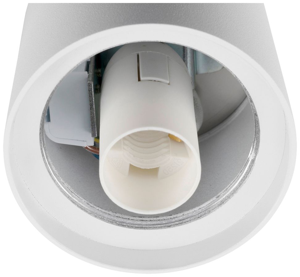 Deckenleuchte SLV VARYT E14 1×6W IP44 DIM Ø76×80mm weiss