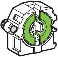 Lampenfassung G13, 347/M, 14…65W, gefedert, mit Steckklemmen