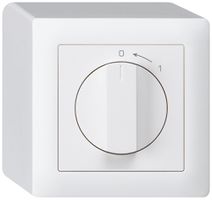 AP-Schwenktaster 0<-1/2L weiss kallysto mit Drehgriff