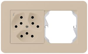 UP-Kombination kallysto.trend Gr.I-I horizontal 3×Typ 13S+leer beige