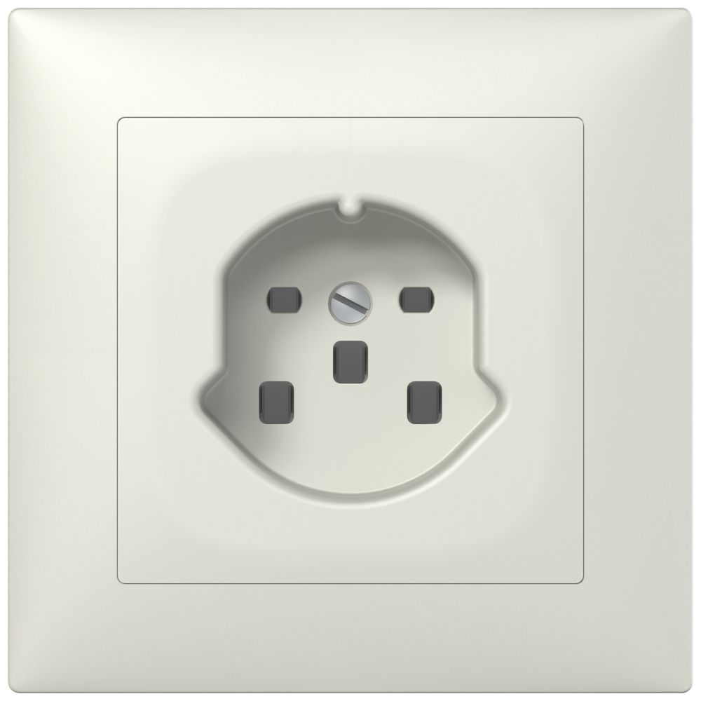 Prise ENC SIDUS B T25 blanc