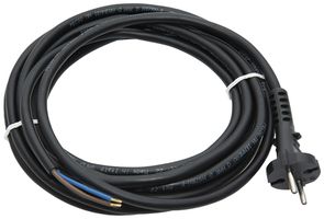 Anschlusskabel DOTLUX 220…240V 2-polig Profilstecker (CEE 7/17) 5m schwarz