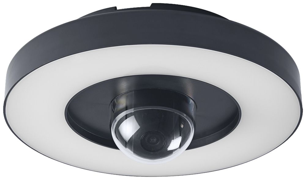 LED-Deckenleuch.LEDVANCE SMART+ Circle Kamera 22W 1600lm 3000K DIM IP44 Ø280 gu