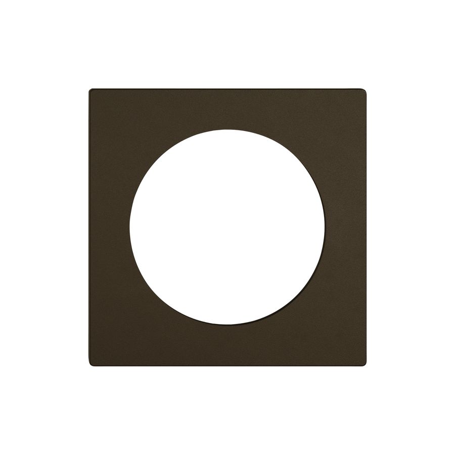 Abdeckset EDIZIO.liv SNAPFIX® Thermostat 60×60×7mm umbra IP20