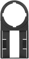 Supporto Weidmüller MultiCard SM p.Marcatore per apparecchi 59×27mm PA66 nero