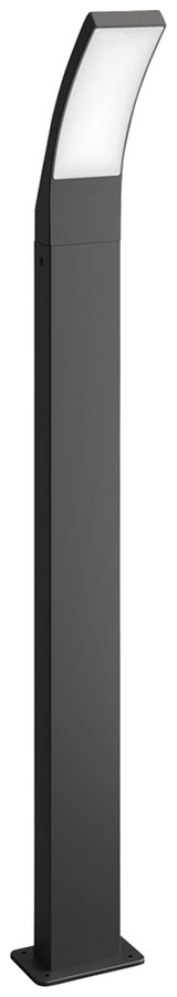 Borne lumineuse LED Philips Splay 12W 1100lm 2700K plaq.d.base 960mm IP44 anthr.