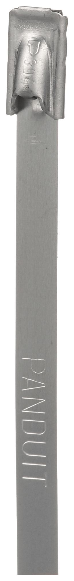 Collier Panduit MLT4S-CP, B=4.6mm, L= 361mm, pour Ø102mm, acier affiné