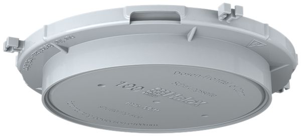 Frontteil HaloX 100 für Ortbeton Deckenausschnitt Ø100mm