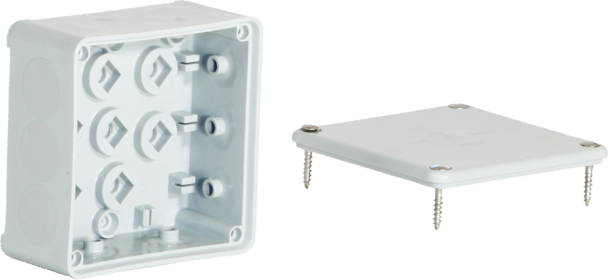 AP-Abzweigdose AGRO IP54 leer grau