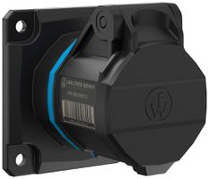 Prise CEE INC NEO 3P 16A 200…250V 6h bleu IP54 borne sans vis 75×75mm