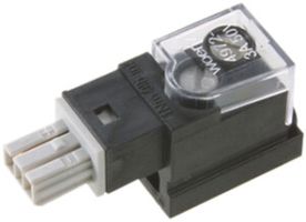 Boîte de dérivation Woertz pour câble plat Data 2×1.5mm² 2P-bus code Woertz