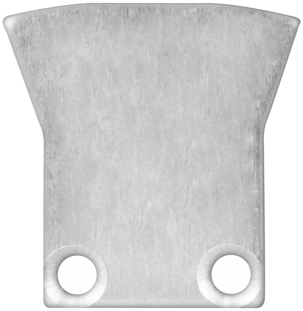 Terminale DOTLUX per profilo 4002 con diffusore, 2 pezzi, con viti