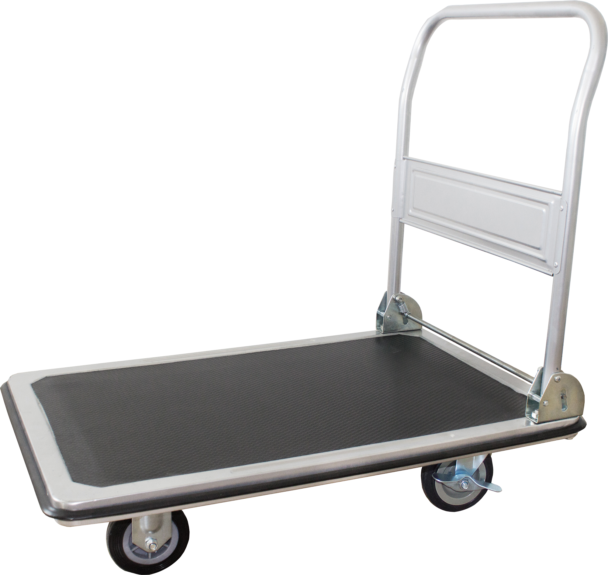 Chariot à plate-forme gris anthracite rabattable 920 x 610 x 860 mm