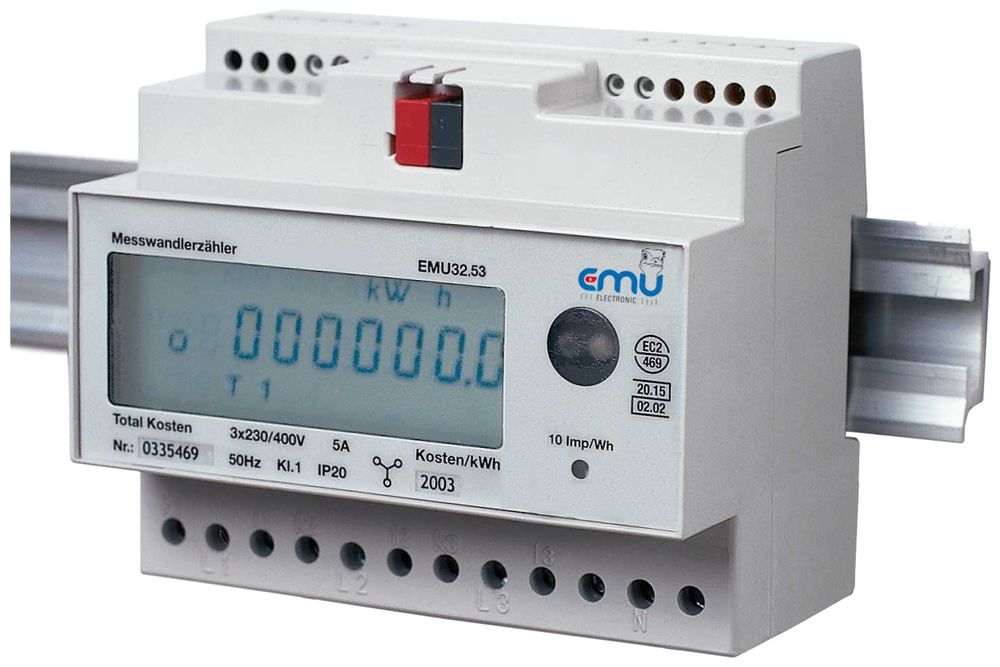 Contatore energia EMU 32.62 5 (6)A tariffa separata