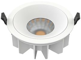 Downlight LED SLV DOWNLIGHT P 30 15W 2700lm 4000K IP54 WB DALI Ø165×82mm bianco