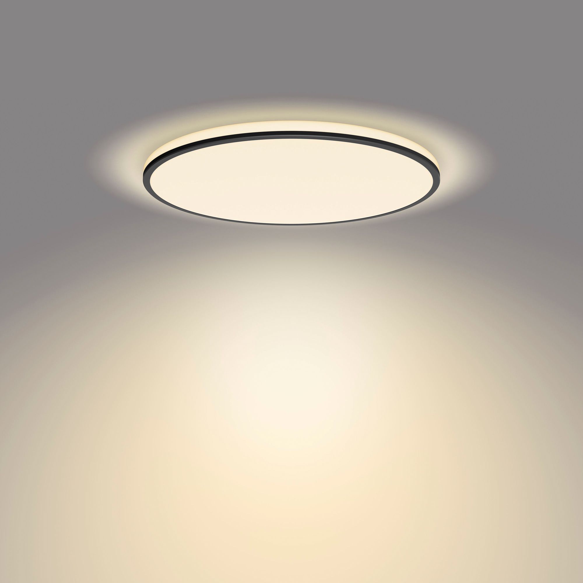 LED-Deckenleuchte Philips Ozziet 22W 2300lm 2700K DIM schwarz