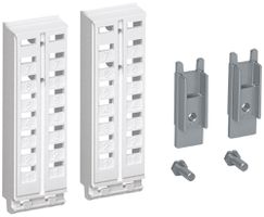 Befestigungsriegel Hager für Schiene im 275mm FR Schrank SK II höhenverstellbar