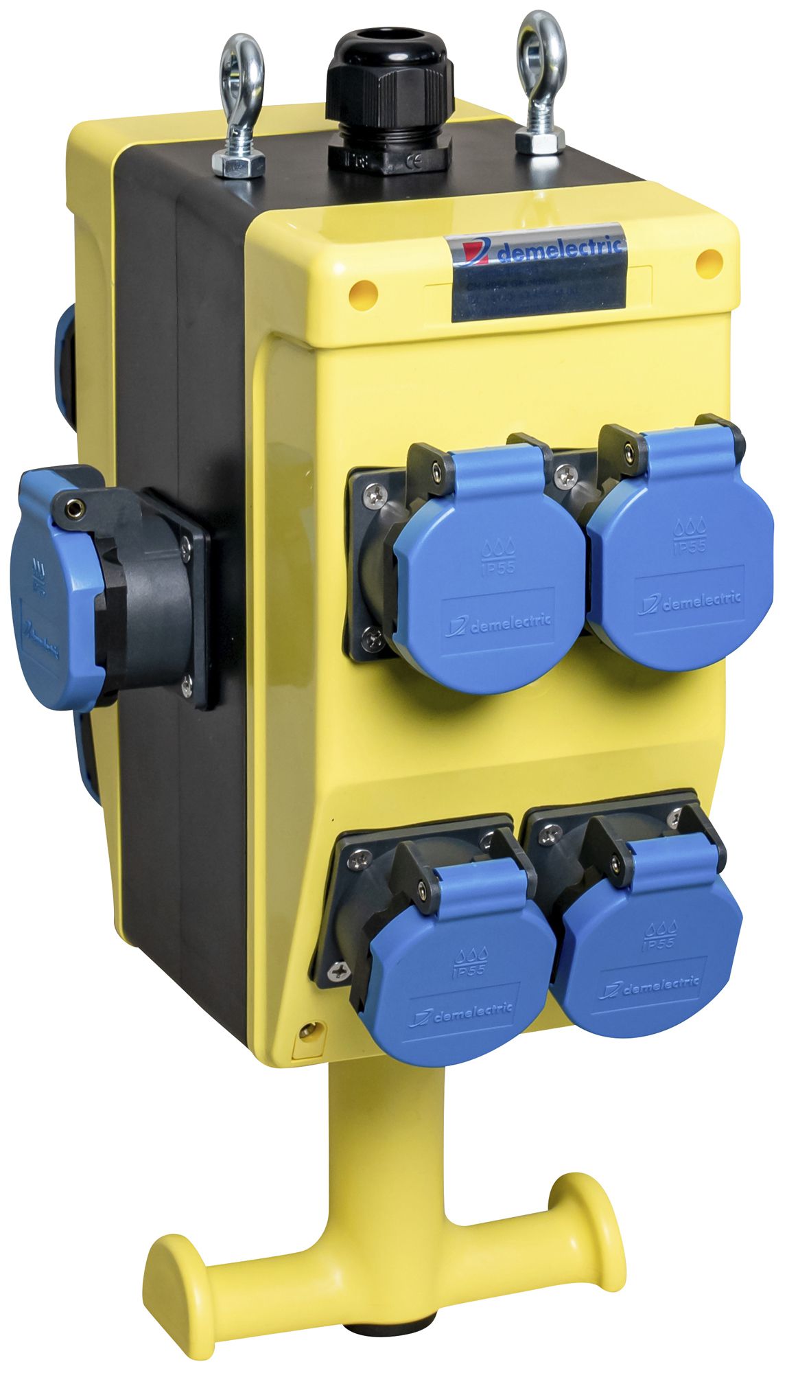 Stromverteiler DEM DB25902 16A 10×T23 abhängbar