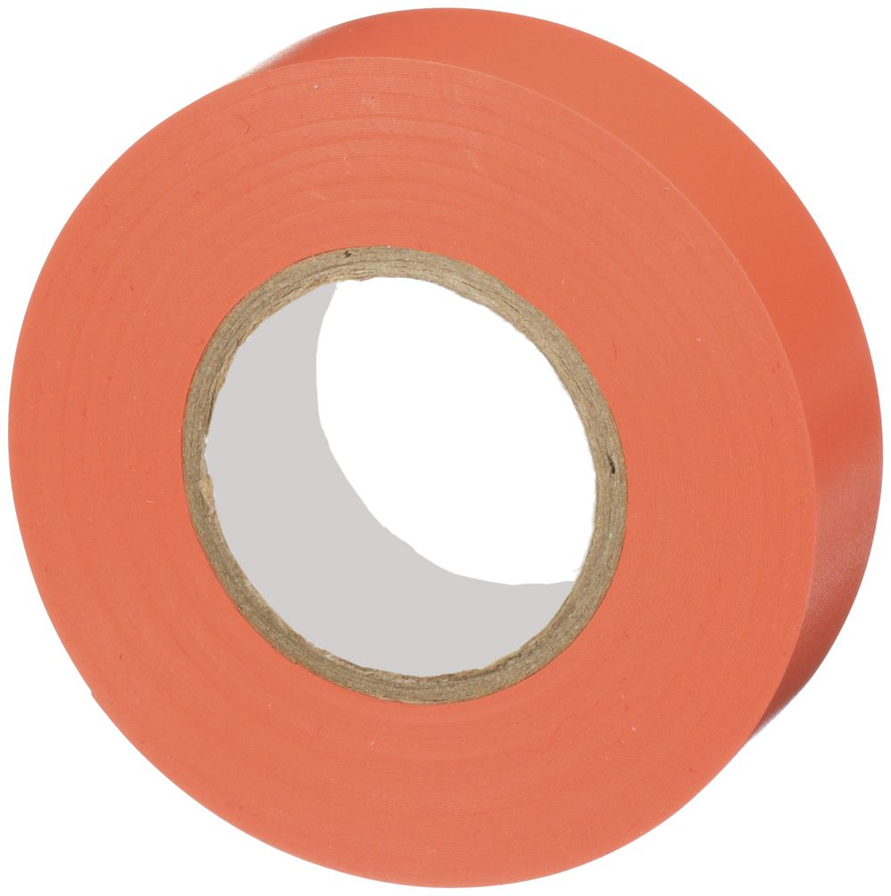 Ruban isolant Panduit, l=19mm L=20m épaisseur 0.1778mm, PVC DV 38.9 kV/mm orange