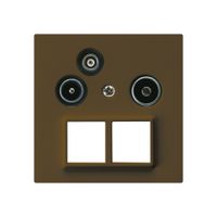 Presa antenna R/TV/dati kallysto HMS A 2GHz 10.5db marrone