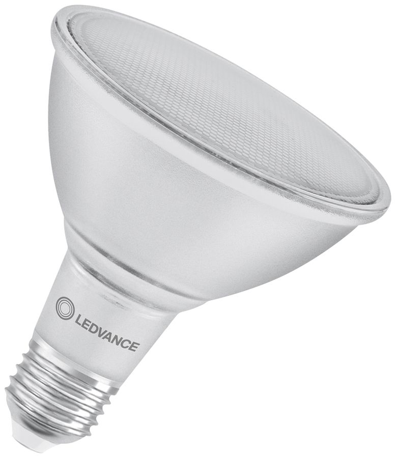 Lampada LED LEDVANCE E27 15.2W 1035lm 2700K REG Ø122×134mm PAR38 chiaro 30°