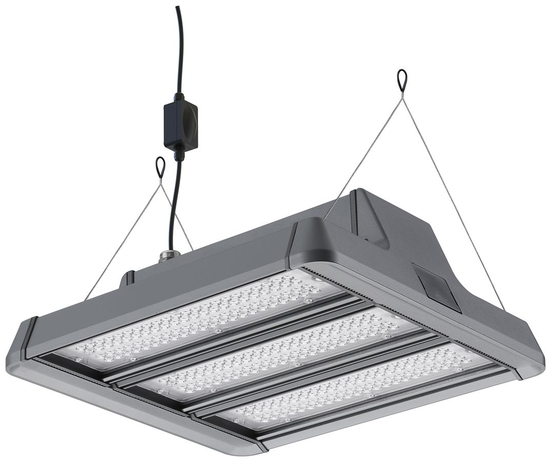 LED-Hallenstrahler Sylvania Sylbay 165W 24000lm 840 IP65 30°×60° DIM 410×386