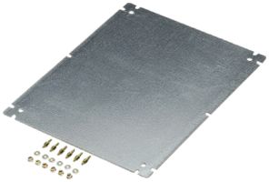 Placca di montaggio Weidmüller MP TBF 37/30 319×249×2mm lamiera d'ac-zincato