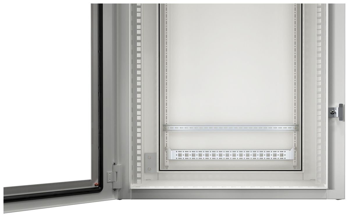 Coffret mural 19" Rittal AX 600×478×673mm 9UH filtre acier gris IP54