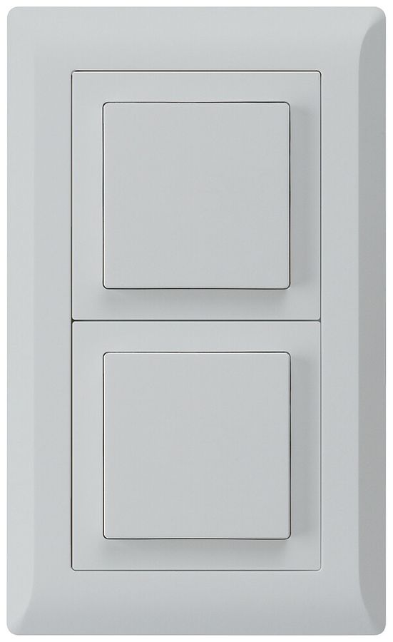 Combinaison ENC kallysto.line grd.I-I verticale interr.S3+poussoir gris clair