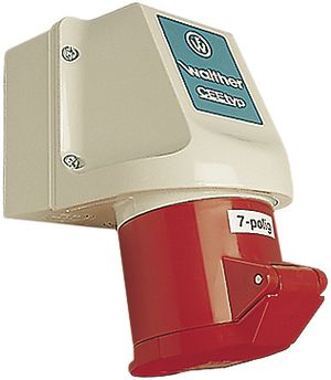 Prise murale AP CEEtyp 7L 16A IP44, 6h